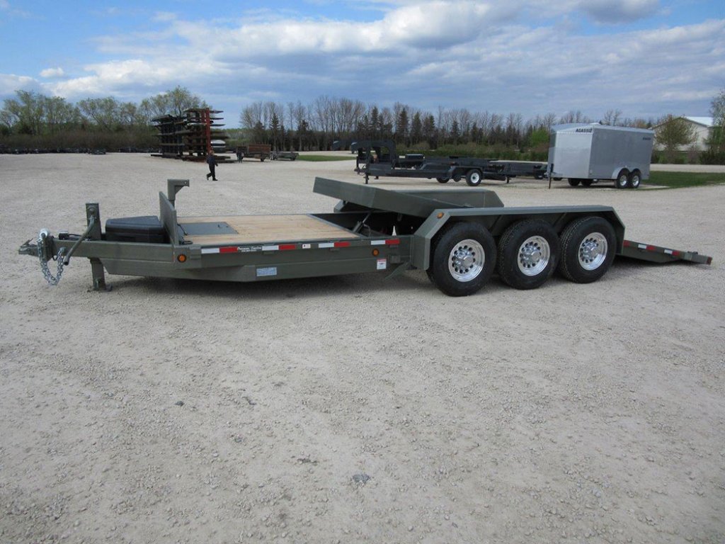 Bumperpull hd tilting deck trailer